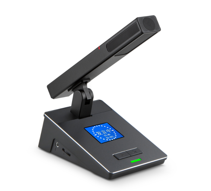 数字视像跟踪会议系统代表单元（方杆） HT-301B